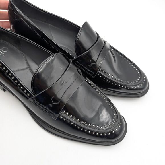 Sarto by Franco Sarto Eden Studded Penny Loafer Shoes Women's Size US9M EU40 - Picture 11 of 13
